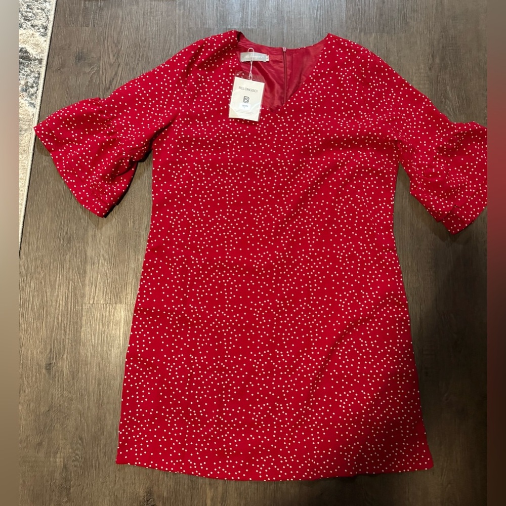 Red dress size large